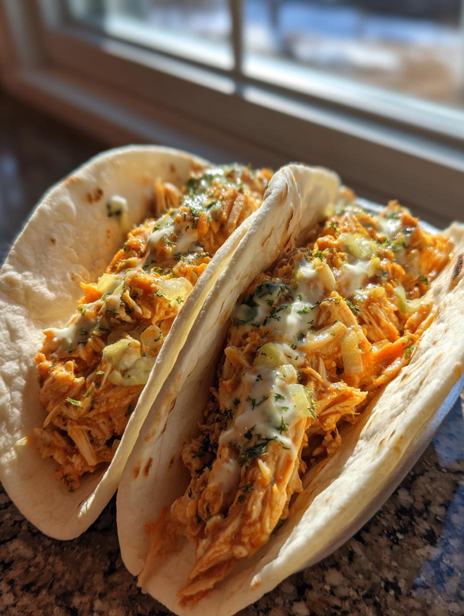 Dill Pickle Ranch Smash Chicken Tacos