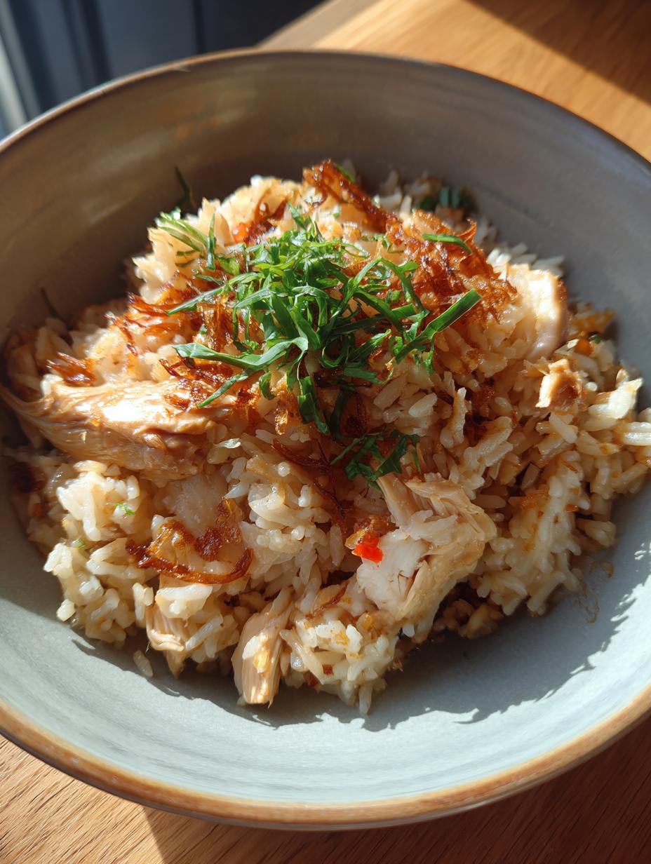 Easy Coconut Chicken Rice Bowl - detail 1