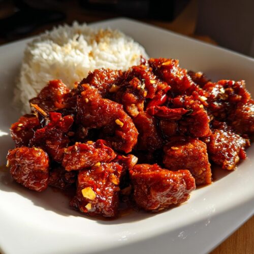 Firecracker Ground Chicken Recipe