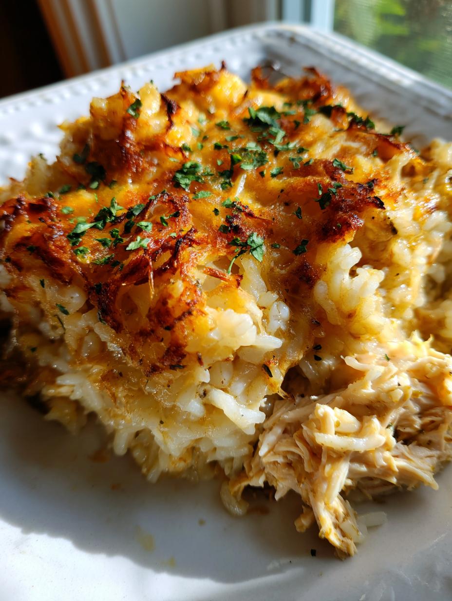 French Onion Chicken Rice Bake Recipe - detail 2