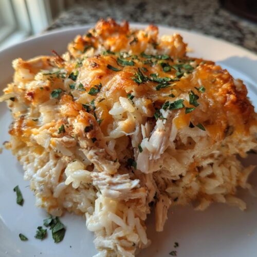 French Onion Chicken Rice Bake Recipe