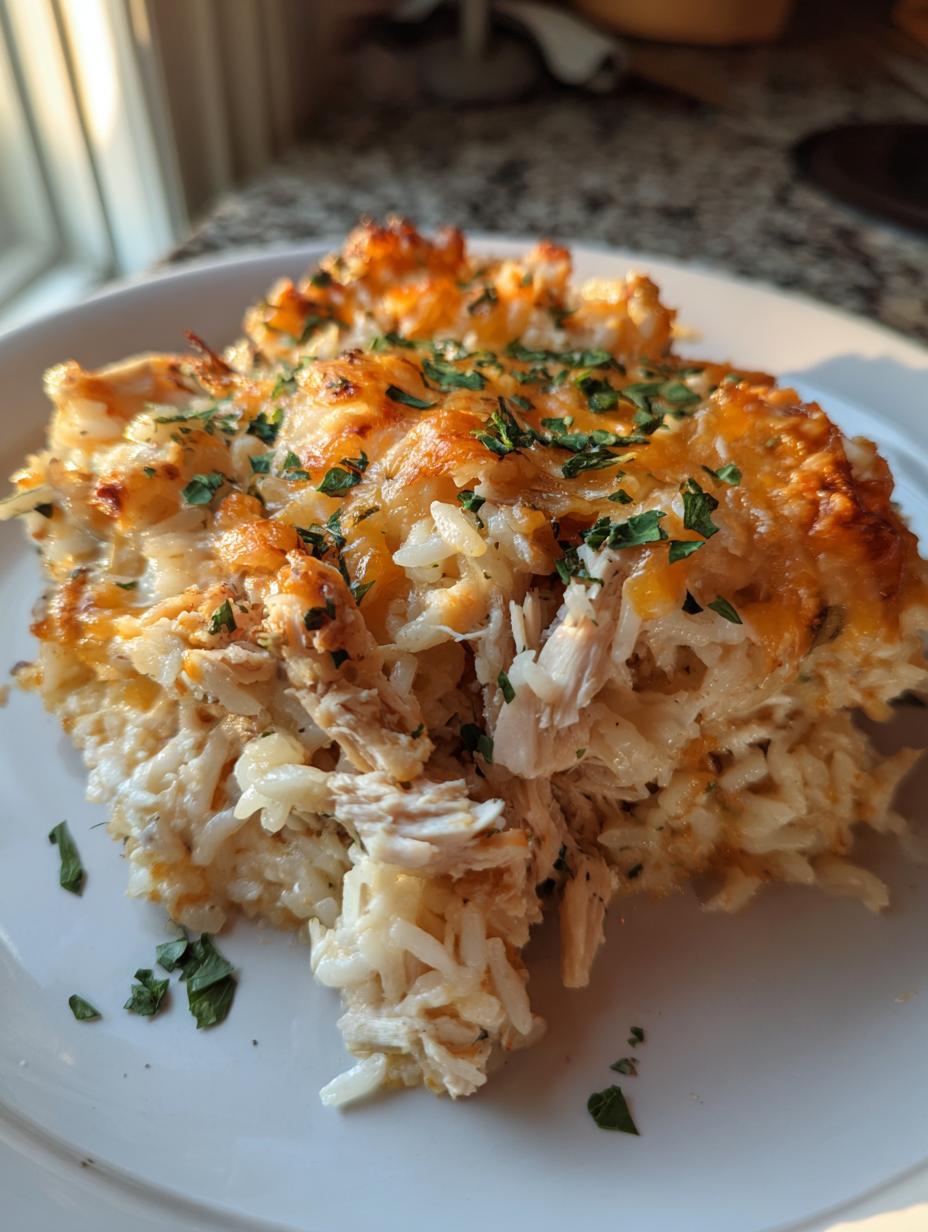 French Onion Chicken Rice Bake Recipe