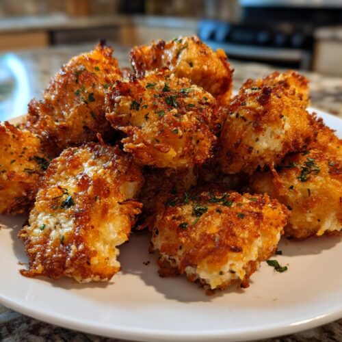 Garlic Parmesan Chicken Bites