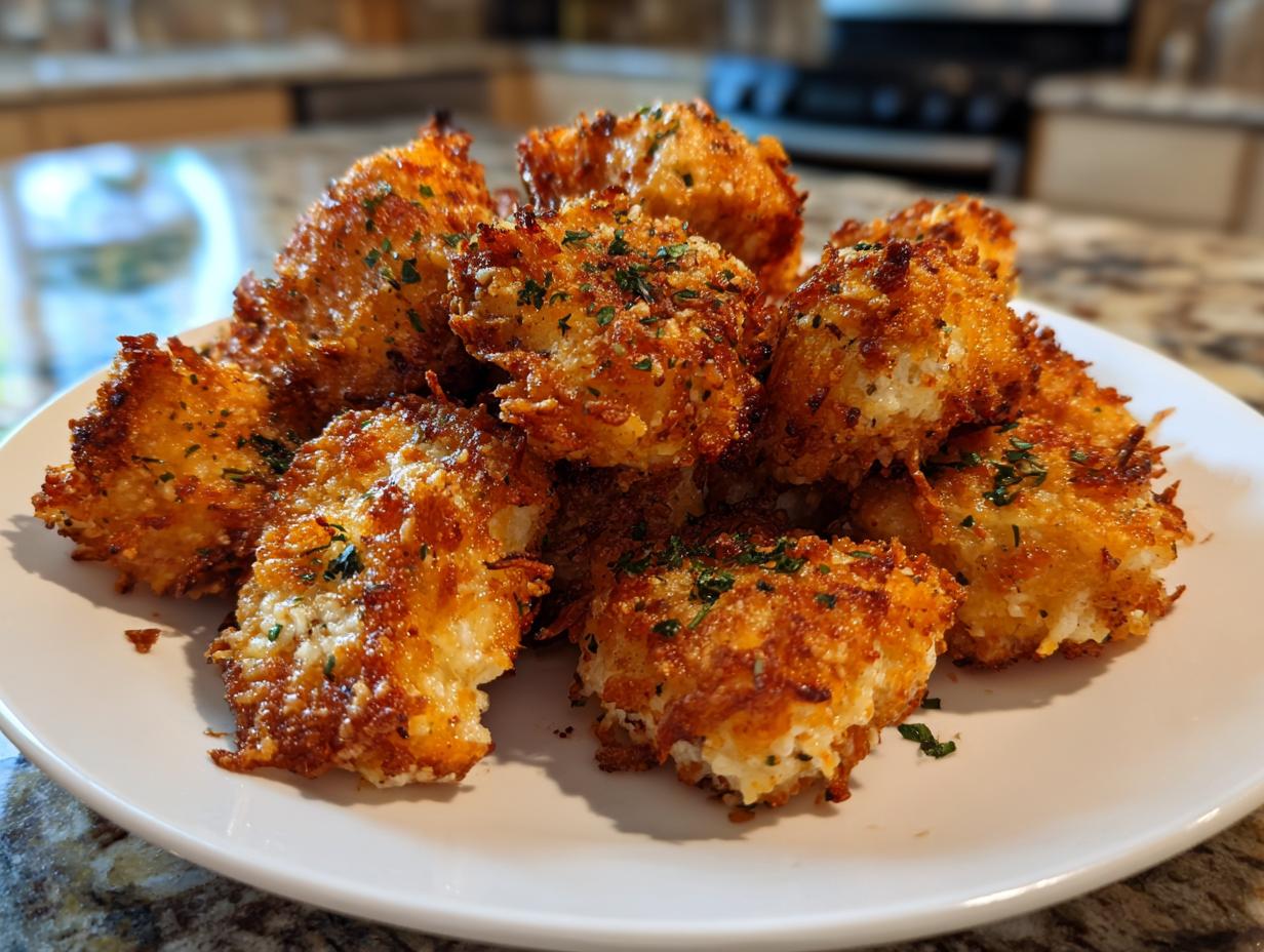 Garlic Parmesan Chicken Bites