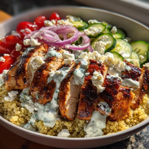 Greek Chicken Bowls