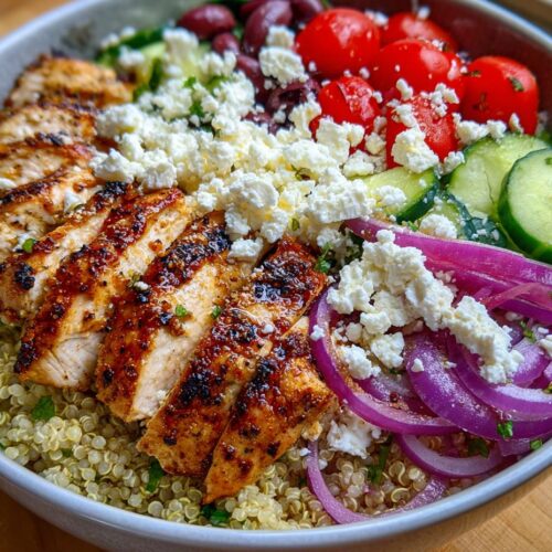 Greek-Style Chicken Bowls Recipe