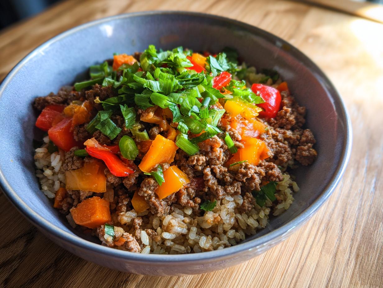 Ground Beef Power Bowls