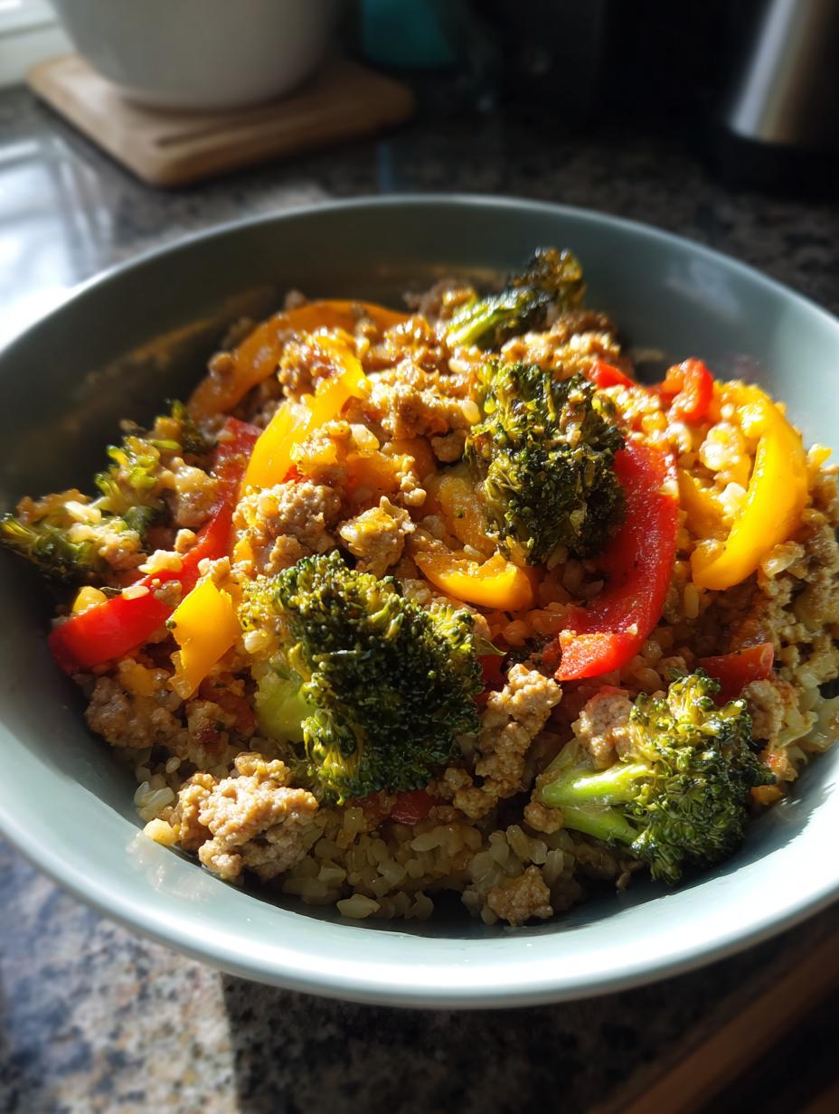 Ground Turkey Rice Bowls Recipe - detail 2
