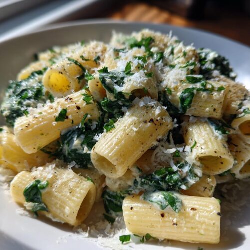Healthy Cottage Cheese Rigatoni