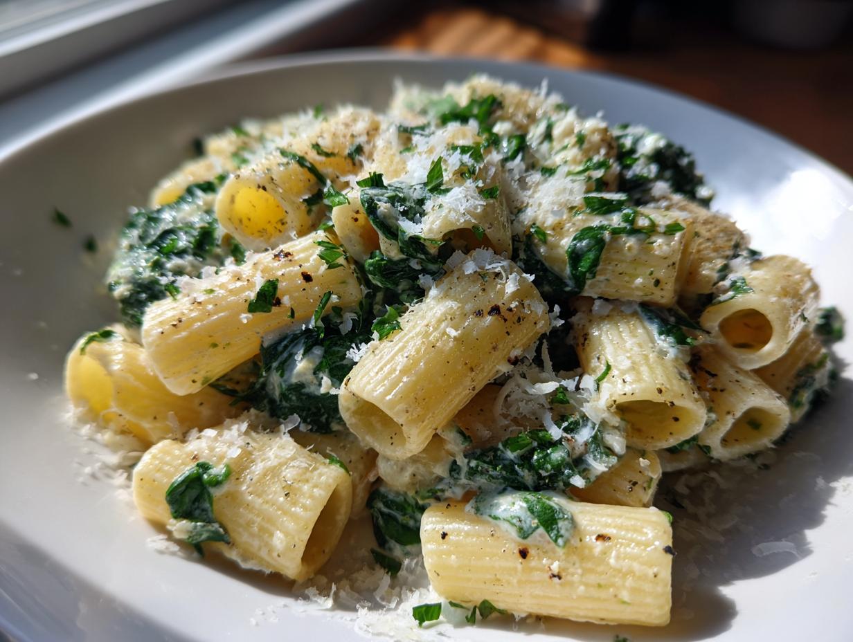 Healthy Cottage Cheese Rigatoni