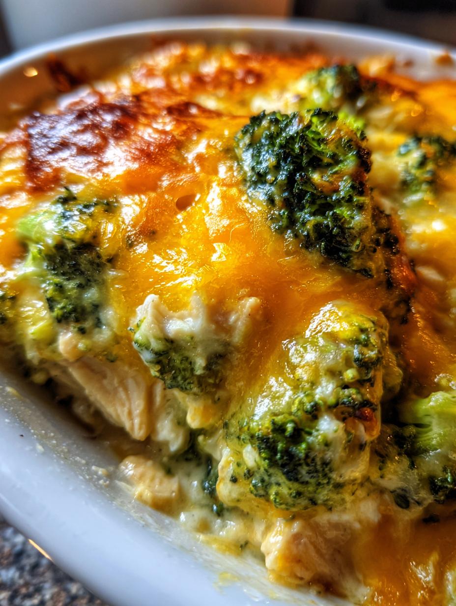 Healthy Low-Carb Chicken and Broccoli Casserole - detail 1