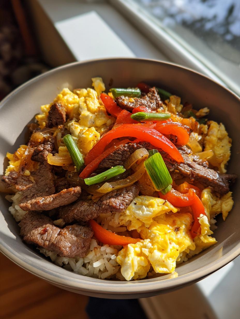 Healthy Philly Cheesesteak Bowl - detail 1