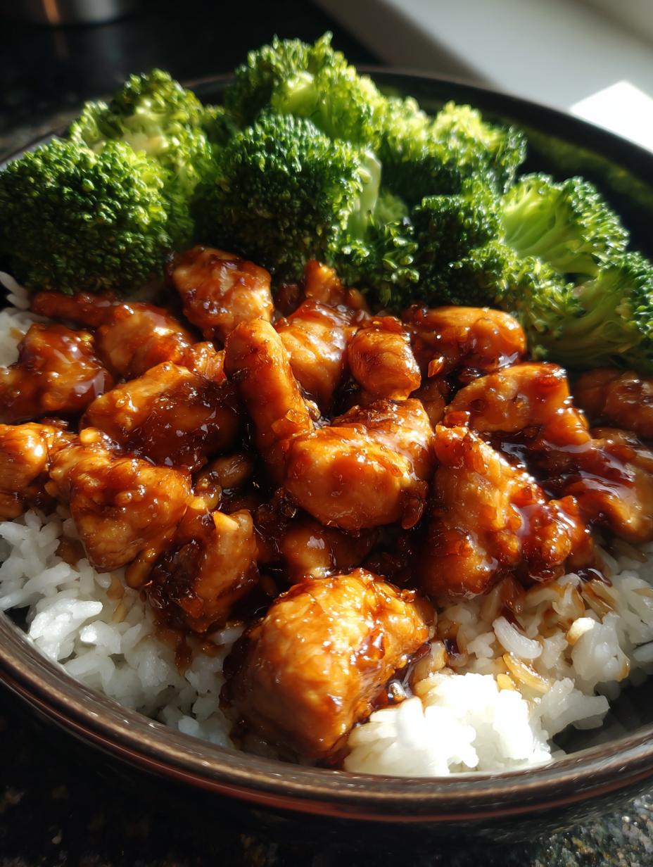 Healthy Sticky Chicken Bowls Recipe - detail 2