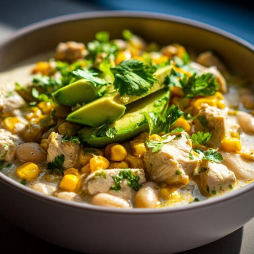 Healthy White Chicken Chili