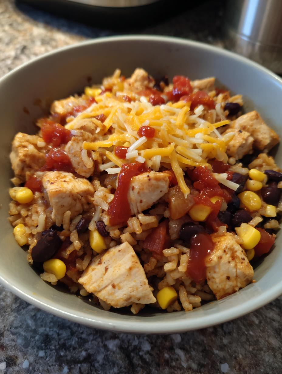 High-Protein Chicken Burrito Bowl - detail 1