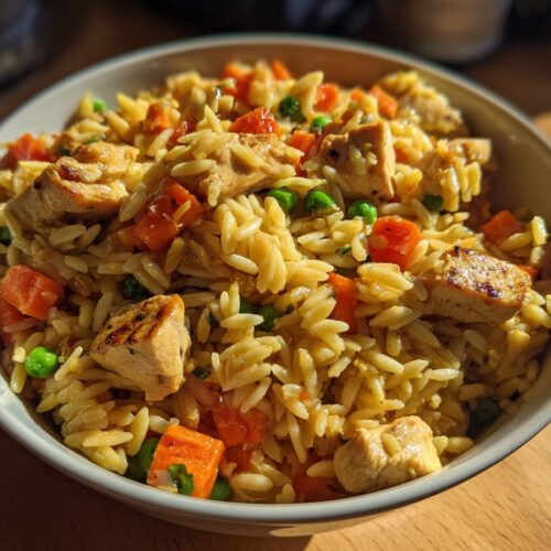 High-Protein Chicken Orzo Recipe