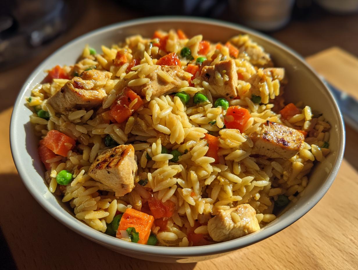 High-Protein Chicken Orzo Recipe