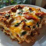 High Protein Chicken Zucchini Bake