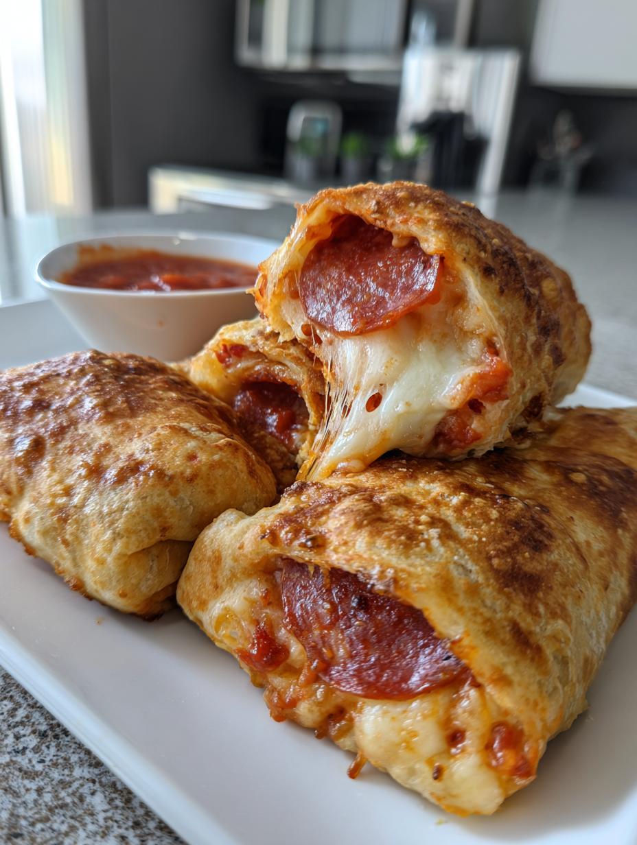 High-Protein Pepperoni Pizza Rolls - detail 1