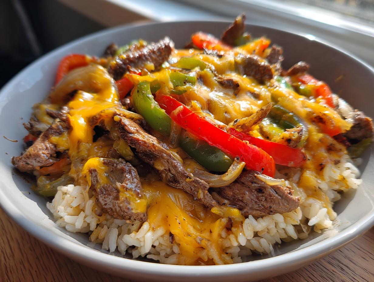 High-Protein Philly Cheesesteak Bowls