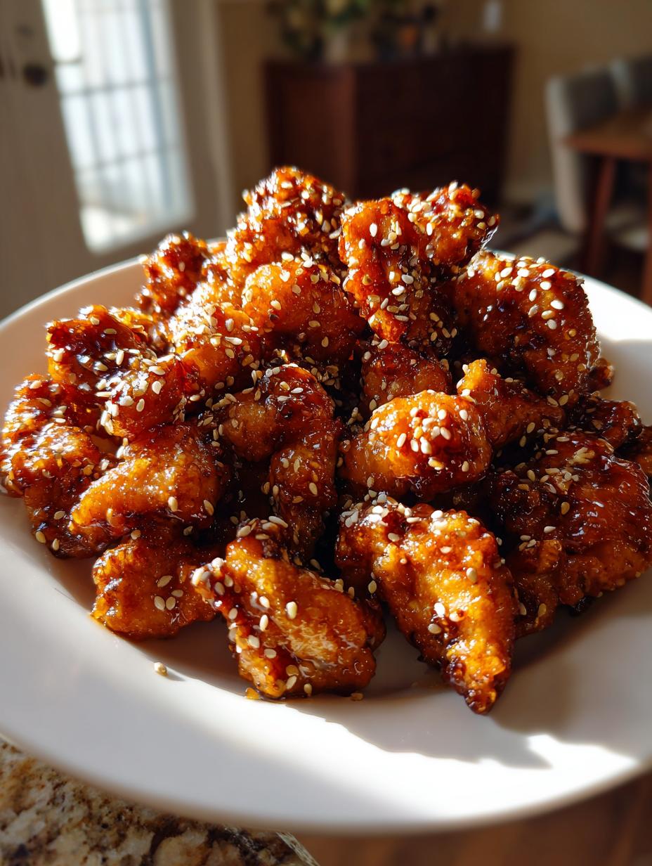 High-Protein Sesame Chicken - detail 1