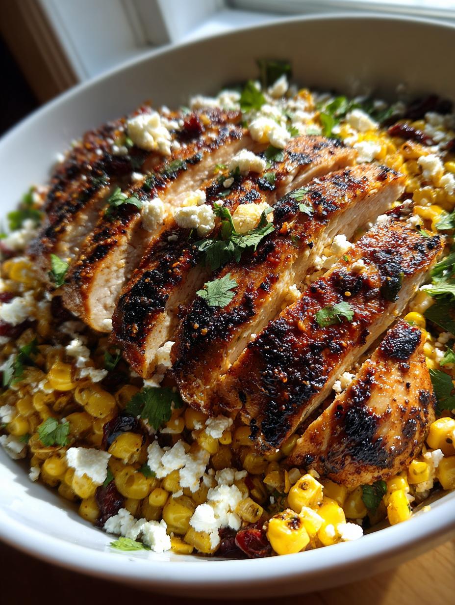 High-Protein Street Corn Chicken Bowl - detail 2