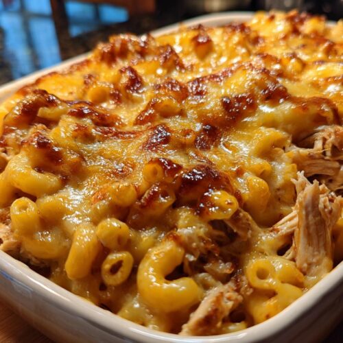 Honey BBQ Chicken Mac & Cheese