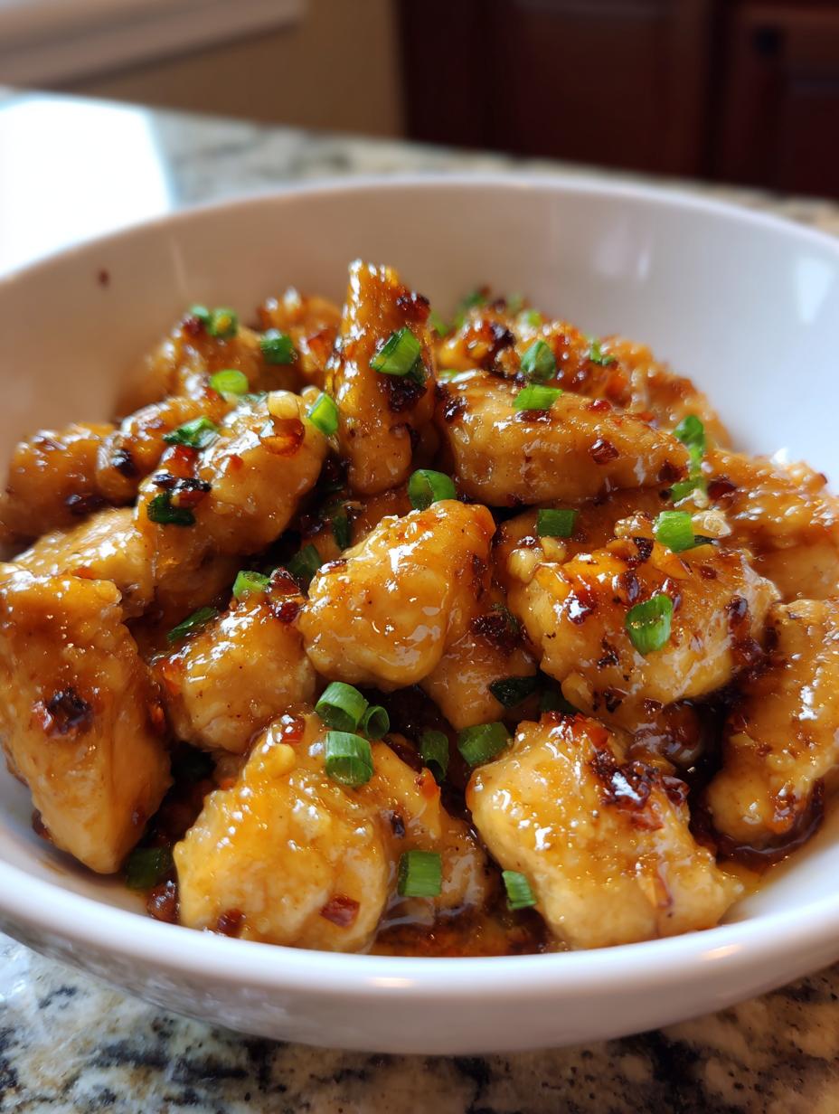 Honey Garlic Chicken Recipe - detail 2