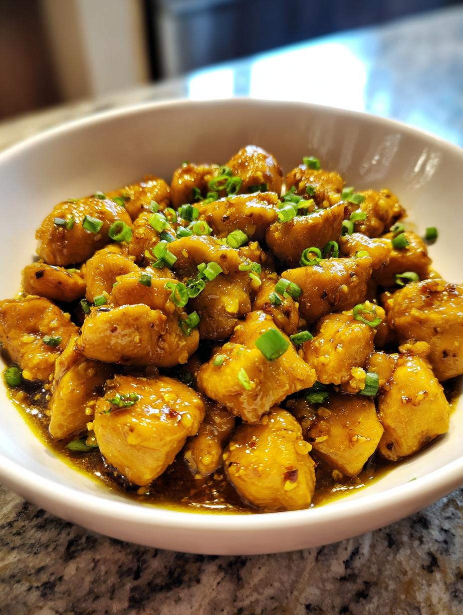 Honey Garlic Chicken Recipe