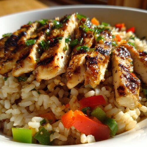 Honey Lime Chicken Bowls