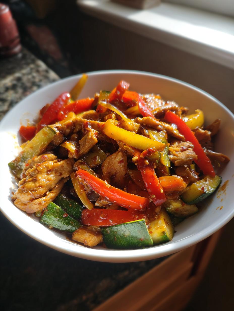 Korean Spicy Chicken Stir Fry - detail 1