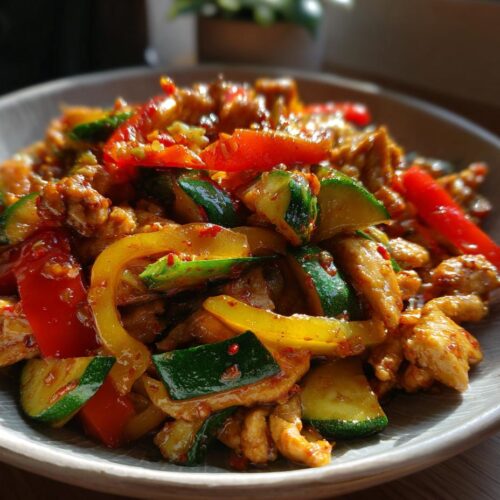 Korean Spicy Chicken Stir Fry