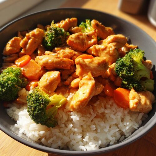 Maple Dijon Chicken Bowls