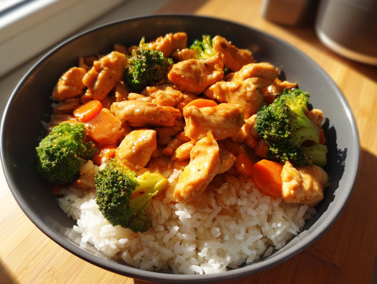 Maple Dijon Chicken Bowls