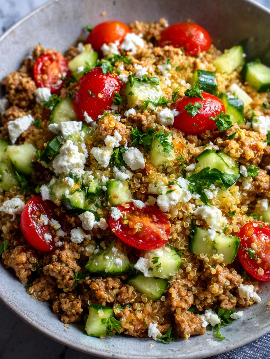 Mediterranean Ground Turkey Bowls Recipe - detail 2