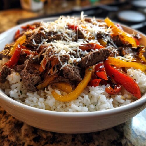 Philly Cheesesteak Bowls Recipe
