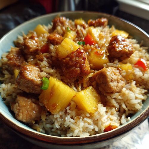 Pineapple Chicken and Rice