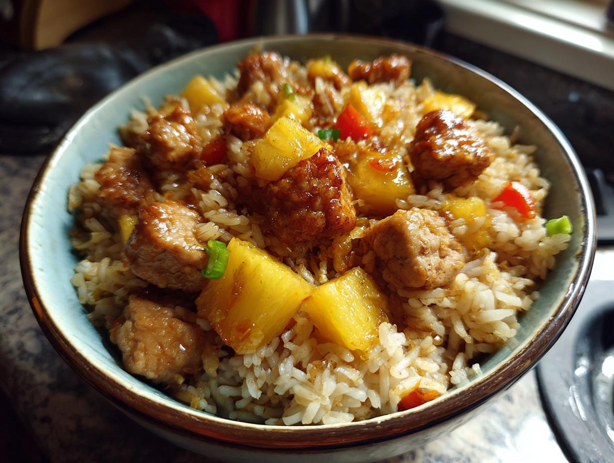 Pineapple Chicken and Rice