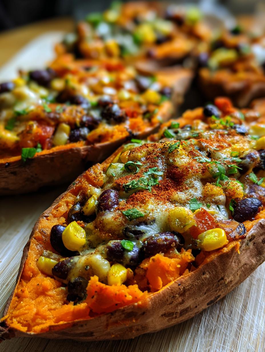 Protein Loaded Sweet Potato Boats - detail 1