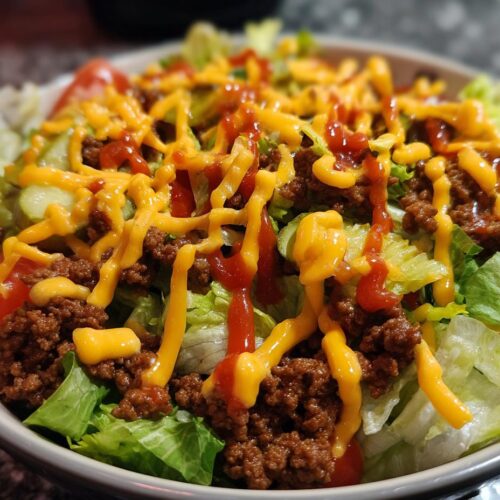 Protein-Packed Big Mac Bowls Recipe