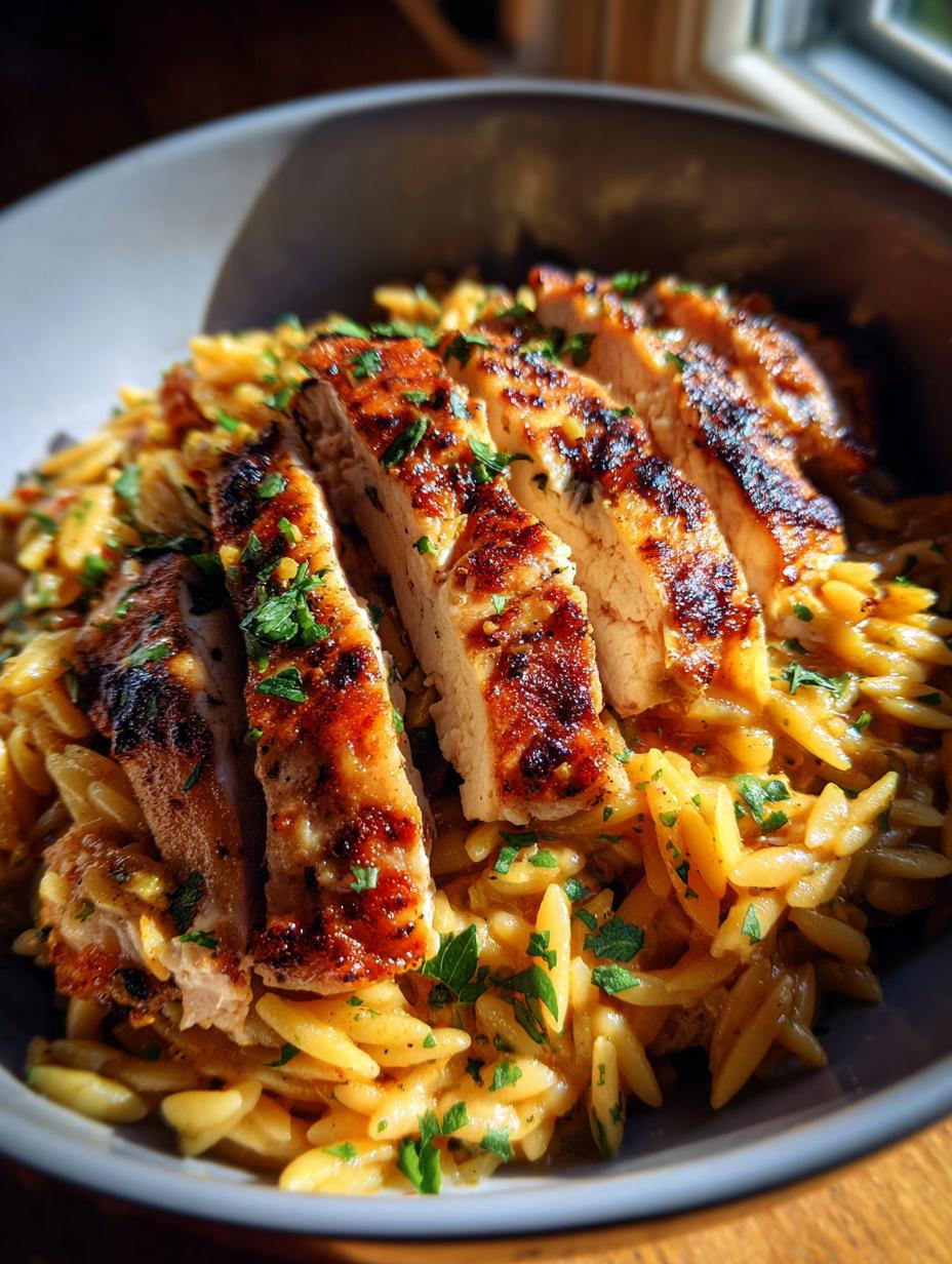 Protein-Packed Chicken Orzo - detail 2