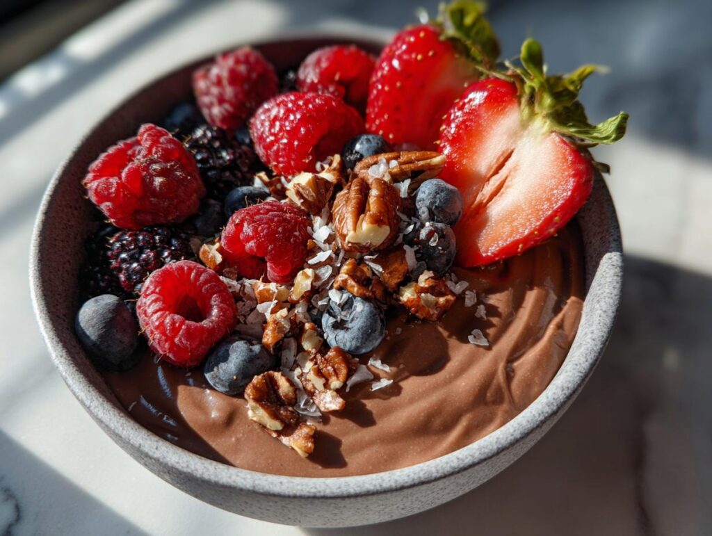 Protein-Packed Chocolate Chia Seed Pudding