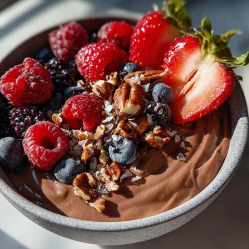 Protein-Packed Chocolate Chia Seed Pudding