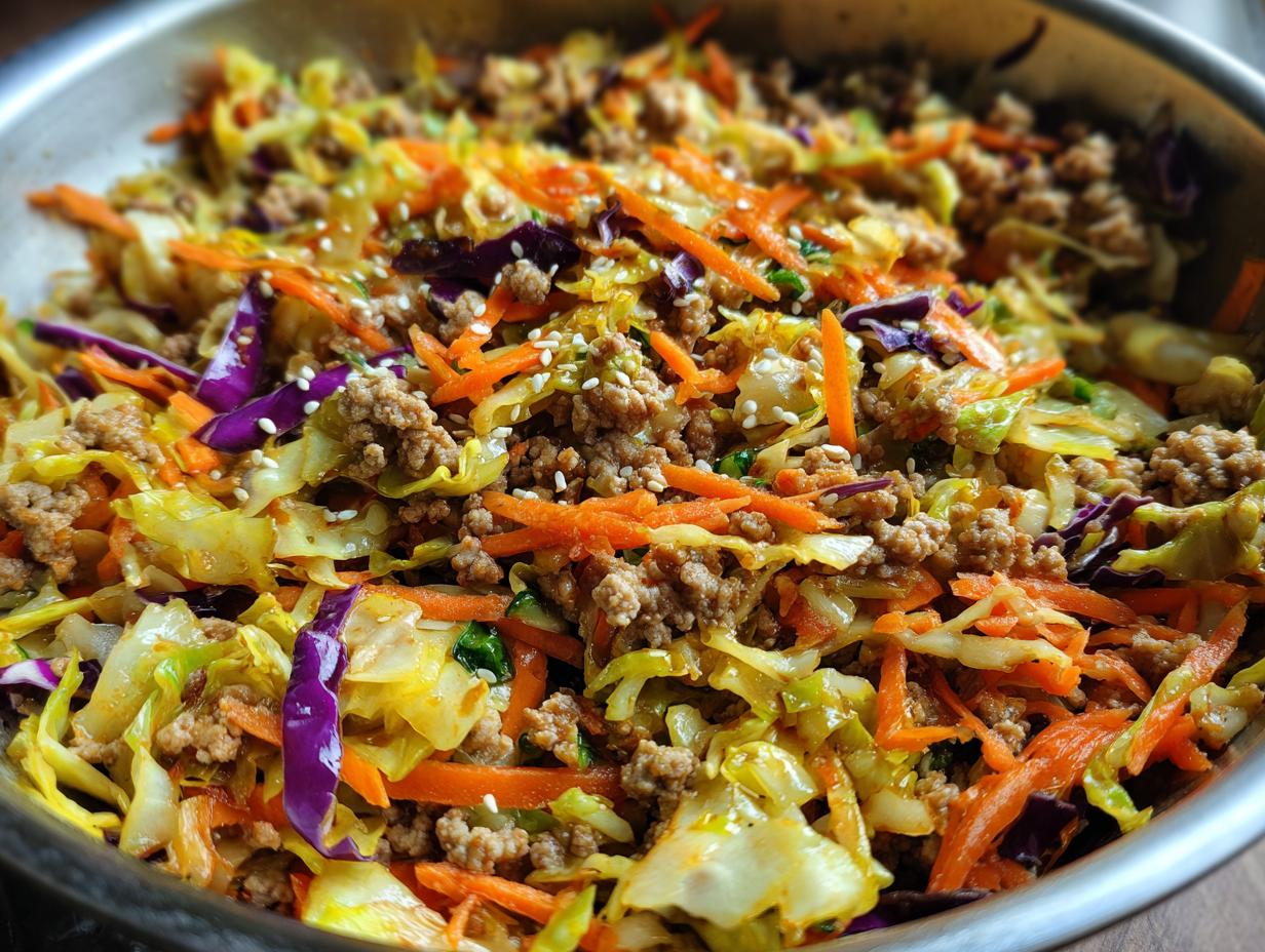 Protein-Packed Egg Roll in a Bowl