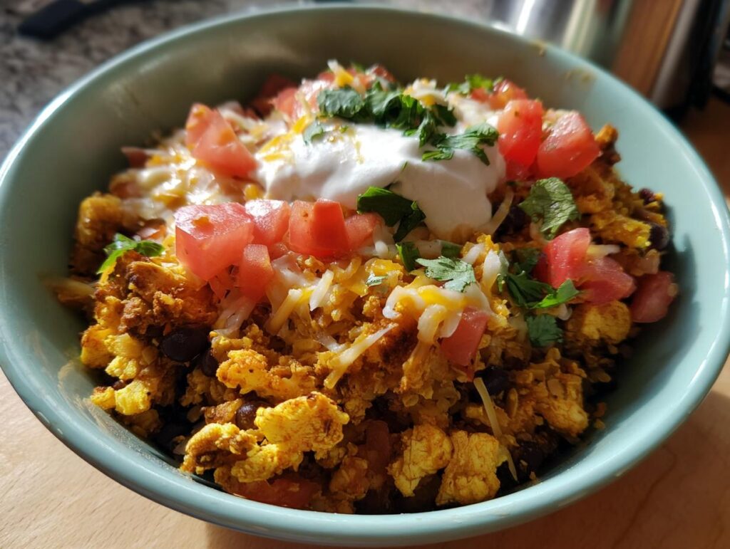 Protein-Packed Low-Carb Burrito Bowl
