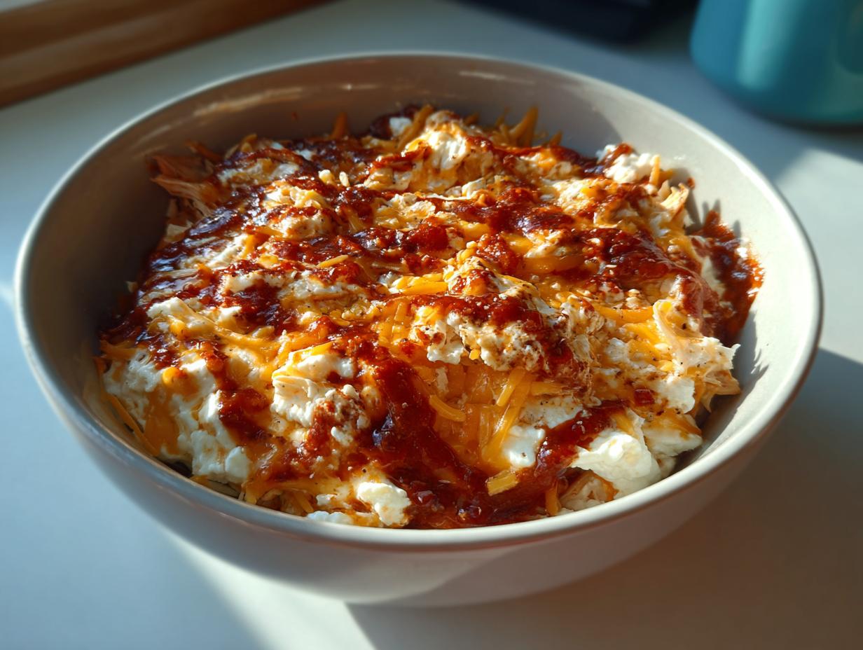 Quick Chicken Cottage Cheese Enchilada Bowls