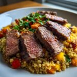 Quinoa Bowl with Marinated Steak