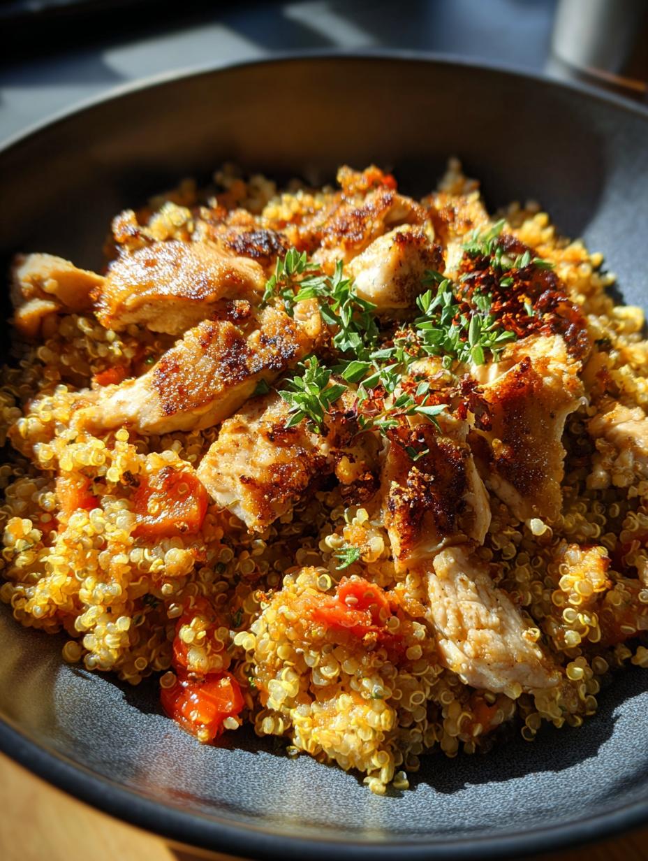 Savory Chicken and Quinoa Bowls Recipe - detail 1