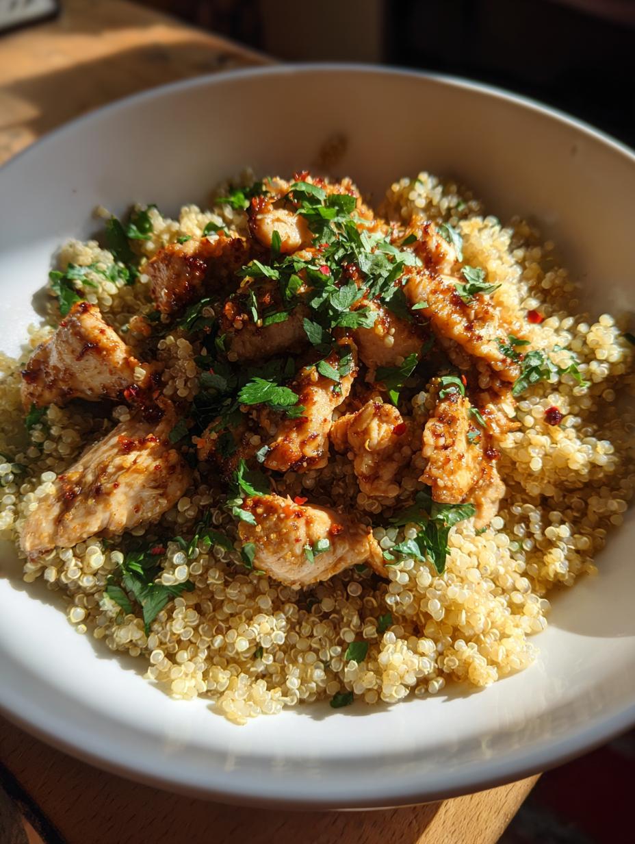 Savory Chicken and Quinoa Bowls Recipe - detail 2