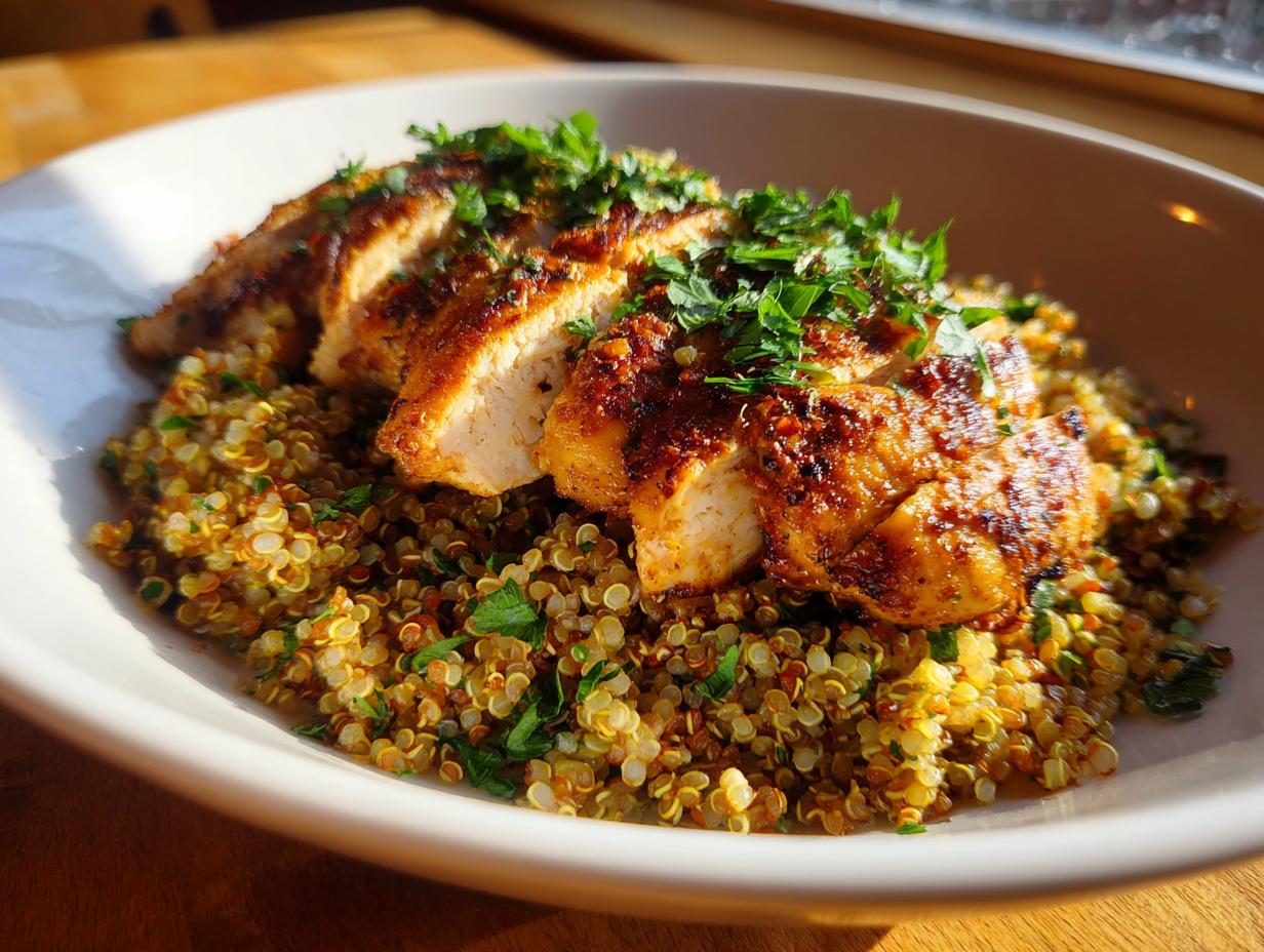 Savory Chicken and Quinoa Bowls Recipe